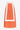 Orange skirt with contrast ribbon detail