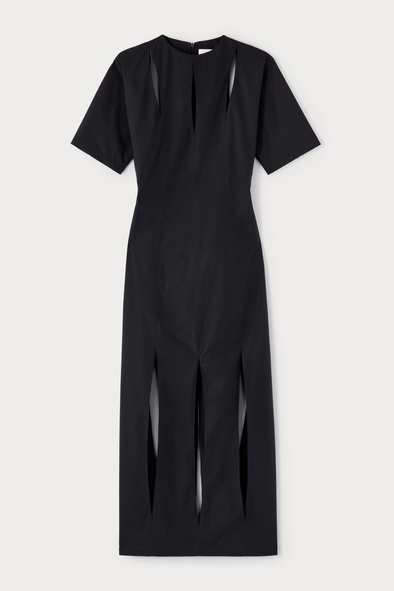 Black cut-out long dress - M Black cut-out long dress - M