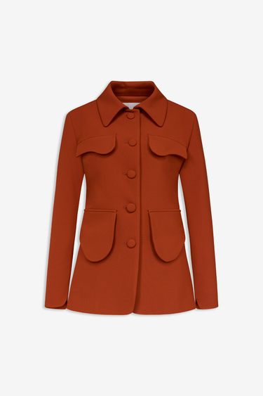 Veste tailleur Tamara — Rust