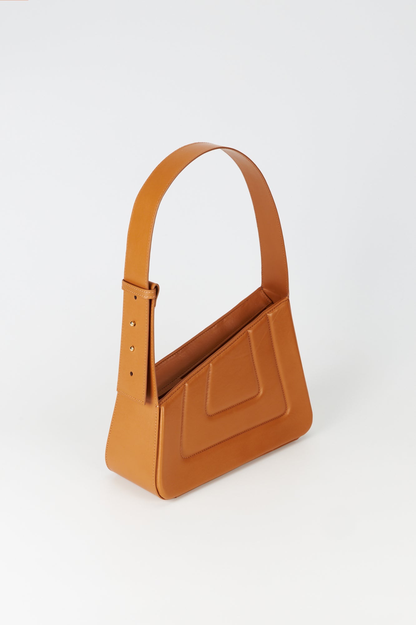 TABACCO Asymmetric Leather Quilted Bag