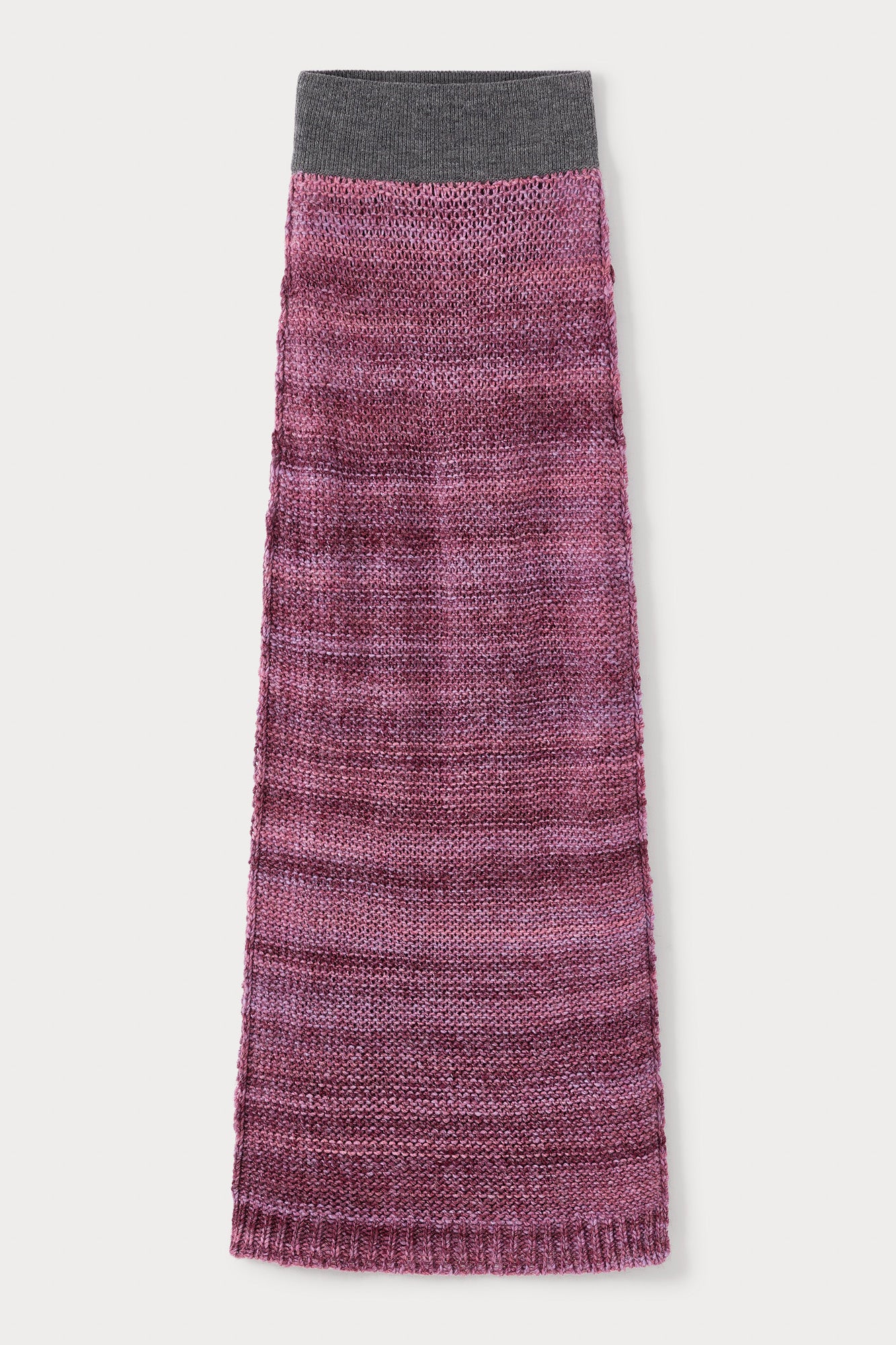 Wool purple skirt