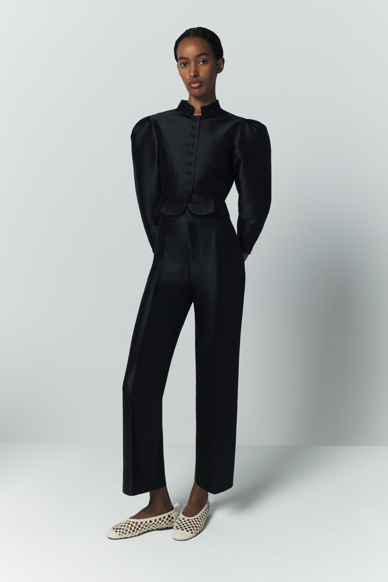 Destree Jacket Satin jacket — black – DESTREE
