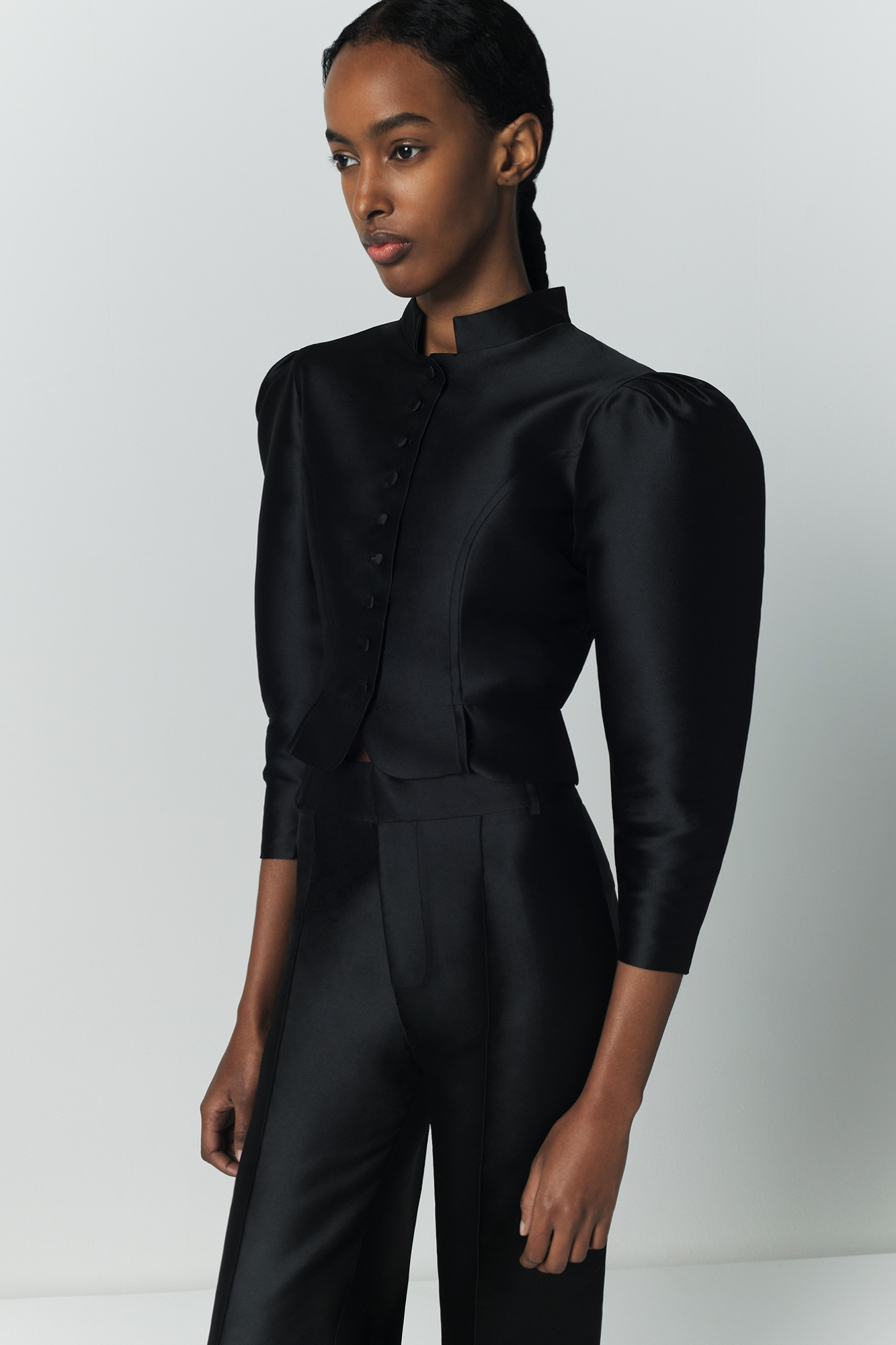 Destree Jacket Satin jacket — black – DESTREE