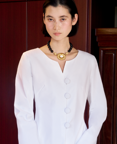 Chocker necklace - Gold & Black