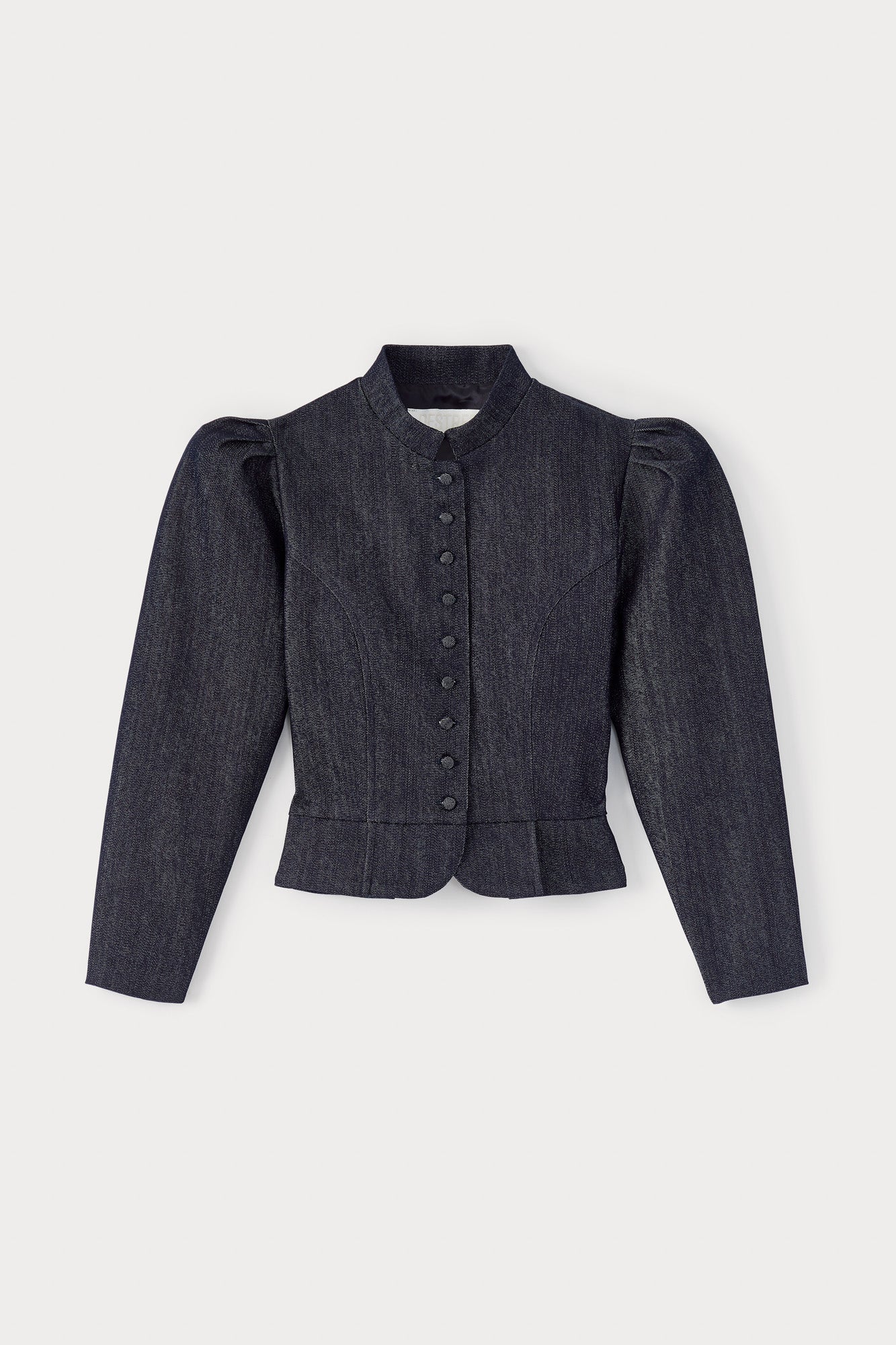 d'estrëe paris Dark Denim Puff Sleeve Jacket