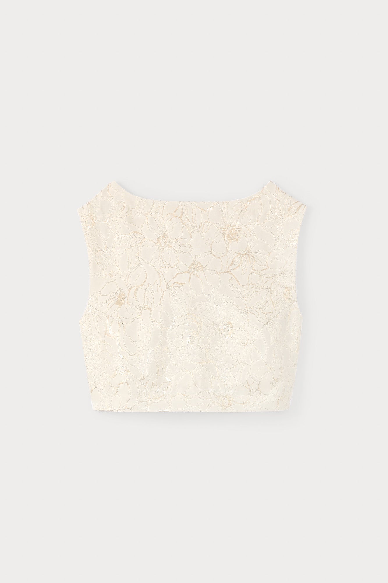 d'estrëe paris Jacquard Stripe Crop Top