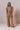 Camel cotton straight pants