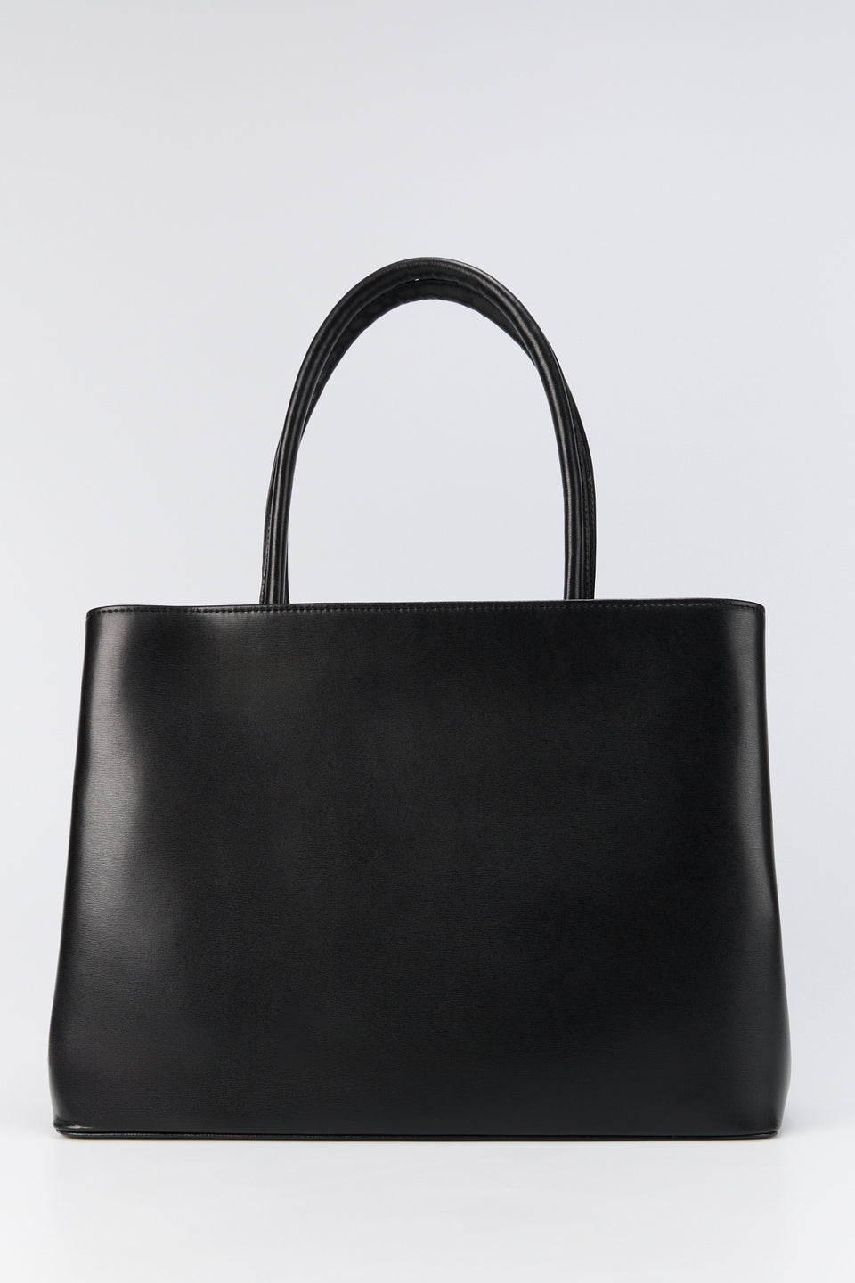 Leather Tote Structured Black Tote BÉIS 'The Work Tote' In Black