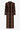 Eden Garden Coat — Black & Rust