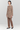 Round-Neck Coat – Brown Paisley