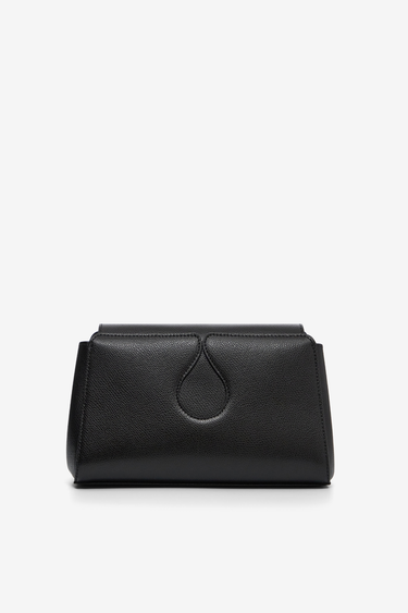 Gabrielle Crossbody S calfskin bag — Black