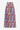 Blue and red printed maxi skirt