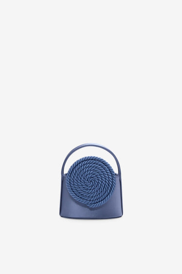 Mini Gunther bag with passementerie details - Storm Blue