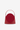Leather bag with passementerie details - Red