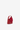 Mini leather bag with passementerie details - Red