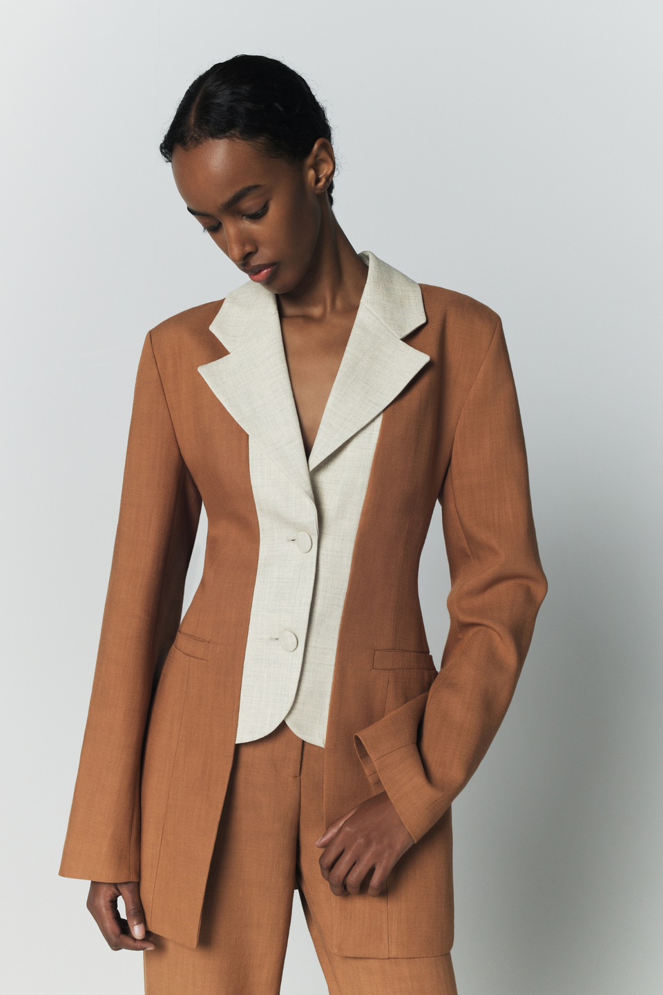brown dress jacket women Buy Coffee Brown Blated Blazer and Short Suits Online For Women, S / Coffee main image 1