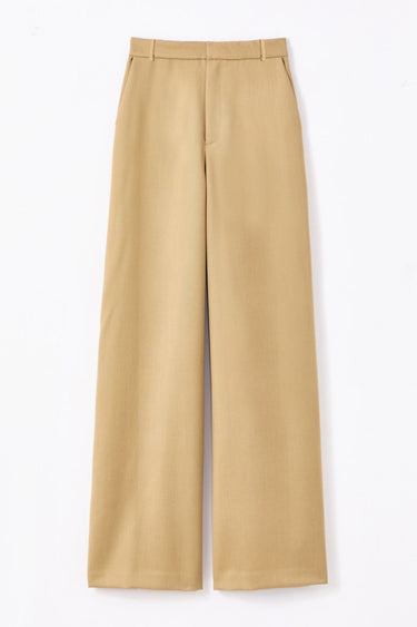 Light Beige Serge Trousers
