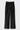 Black cotton straight pants