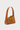 Camel asymmetric leather bag with passementerie details