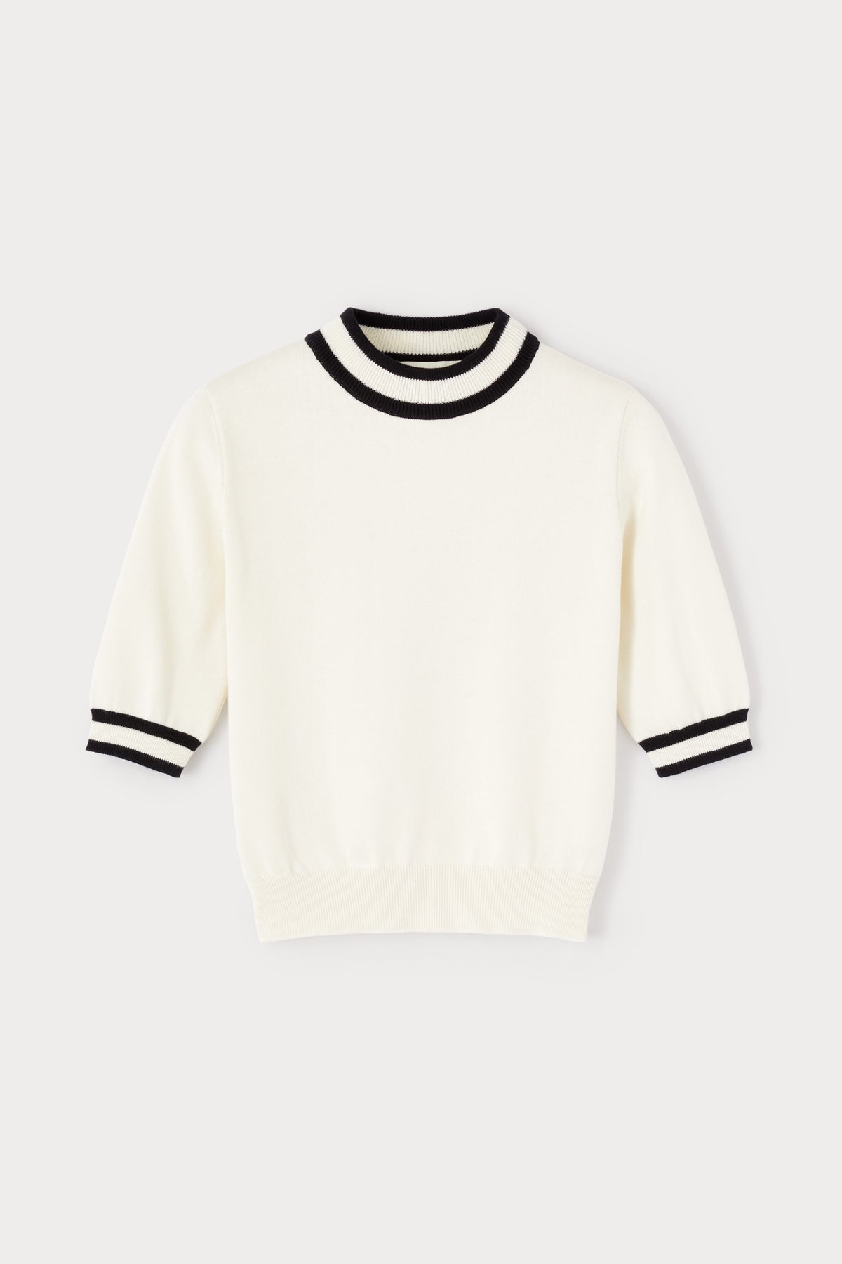 DESTREE Contrast trim short-sleeve
