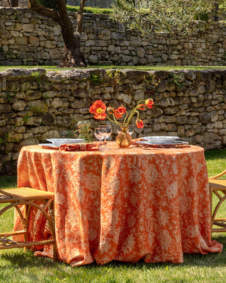 Destree x Cabana Embroidered Placemat and Napkin