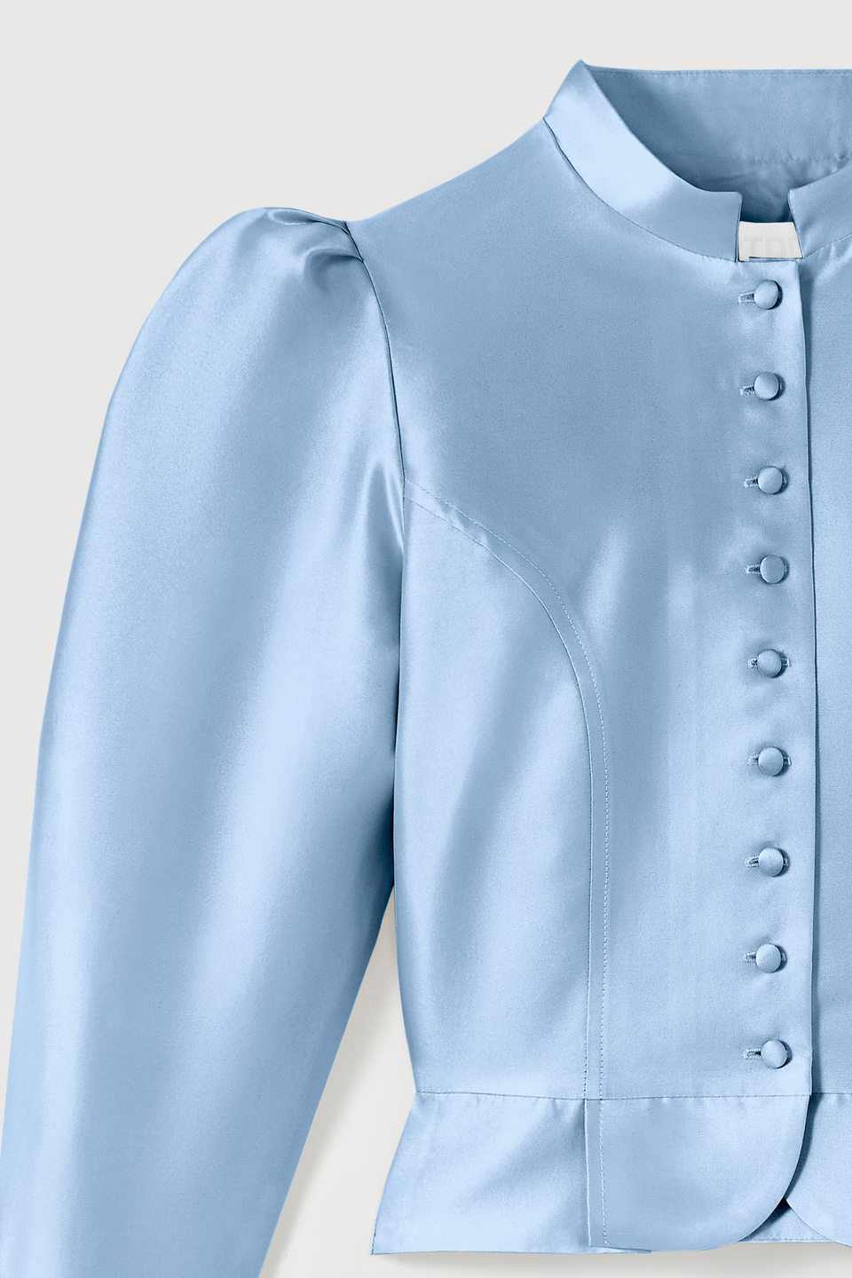 Veste OPUS Légère En Jersey Bleu - Manches Bouffantes - Taille 40 - Occasion En Très Bon état