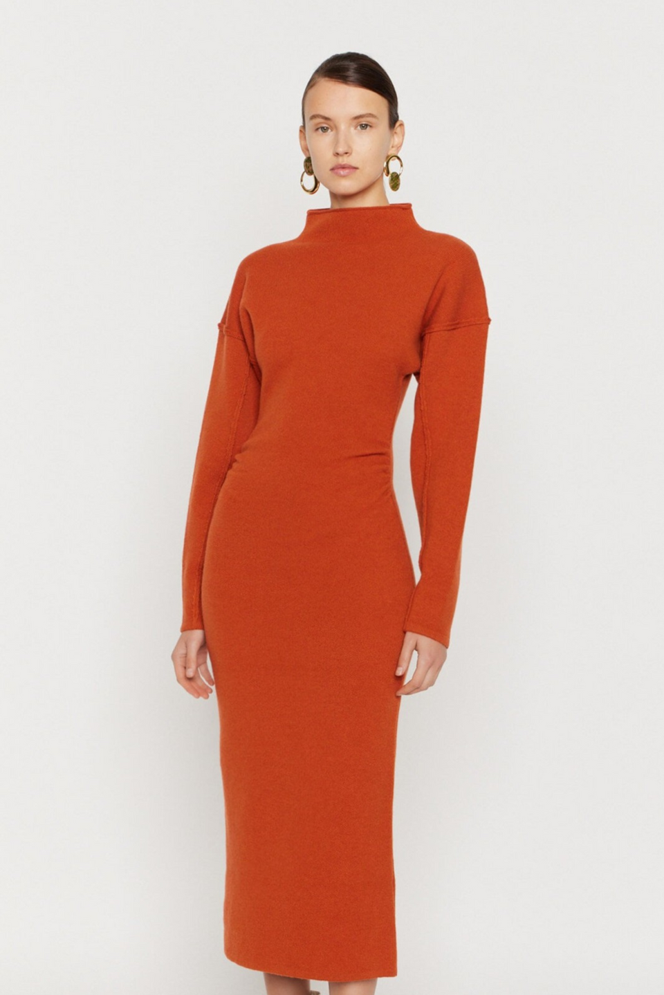 Jadé dress rust – DESTREE