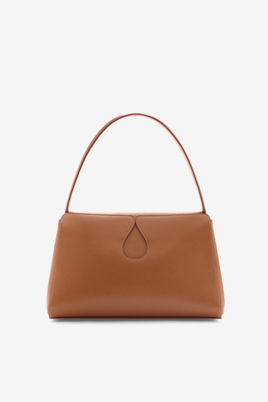 Bag — Camel grained leather