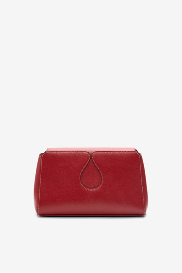 Gabrielle Crossbody S calfskin bag — Red