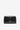 Black patent leather crossbody bag with croco-embossed finish and drop-shaped detail