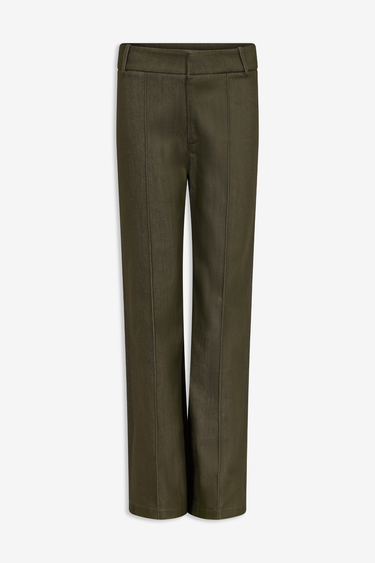 Denim khaki straight pants