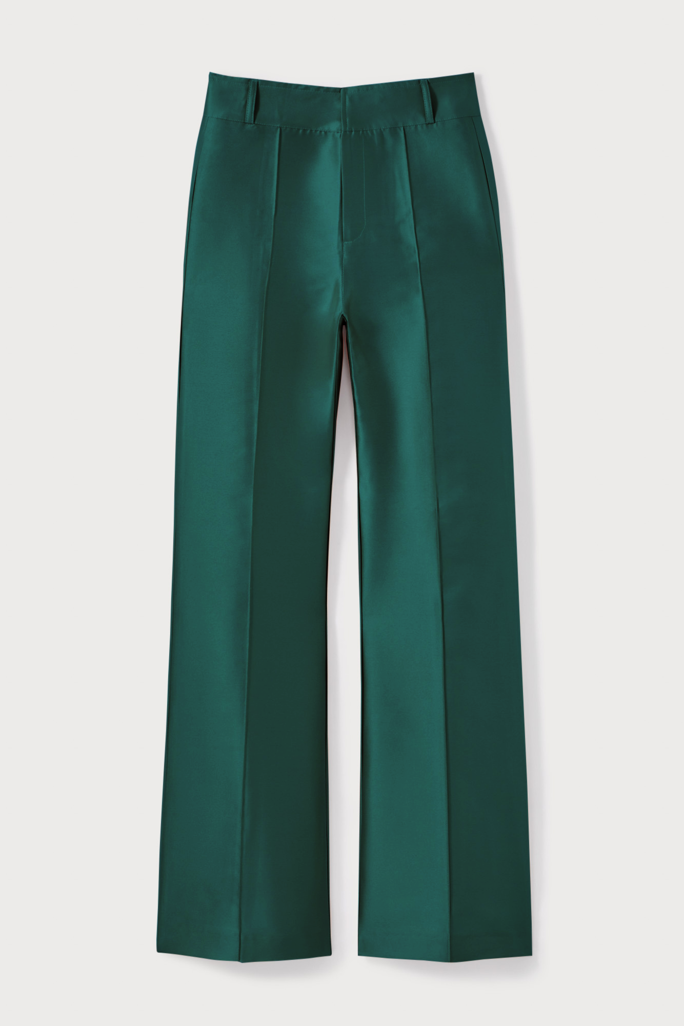 FOREST Satin Flared Pants