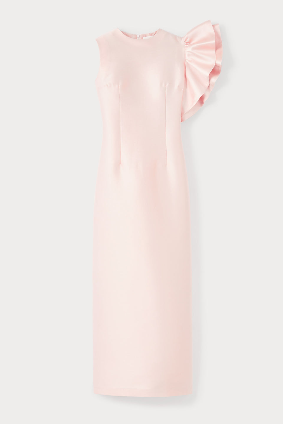 nude satin midi dress Franz SMART NUDE XS