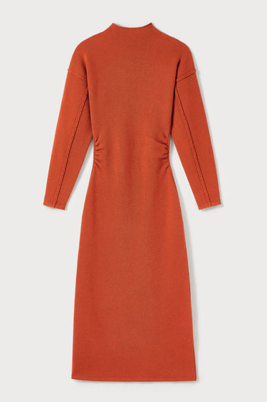 Knit dress - Rust