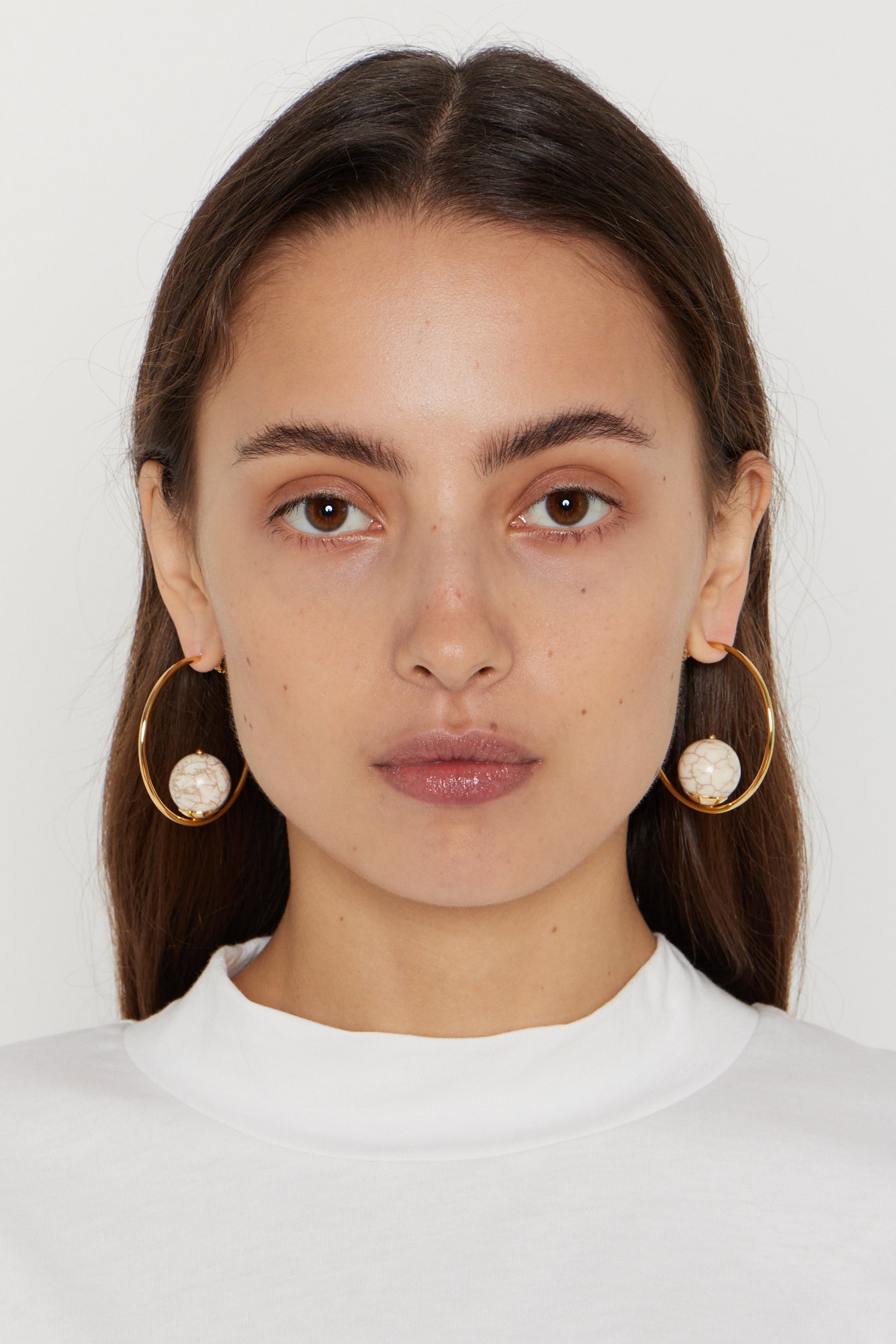 SONIA HOOPS SMALL BLANCHE