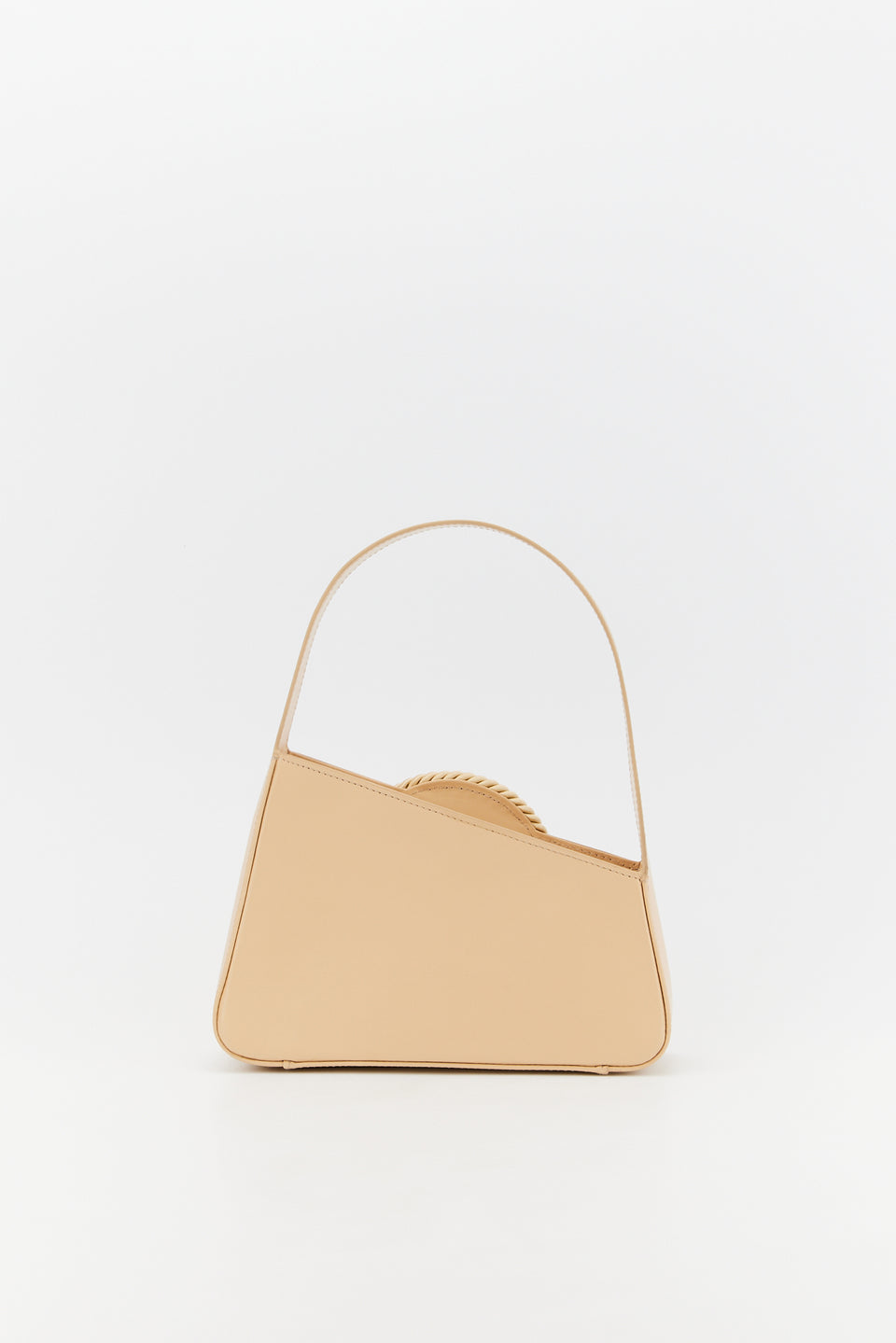 BEIGE Asymmetric Leather Passementerie Mini Bag – DESTREE