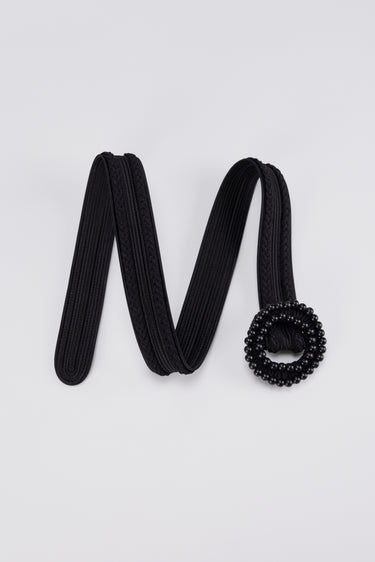 Passementerie belt - Black